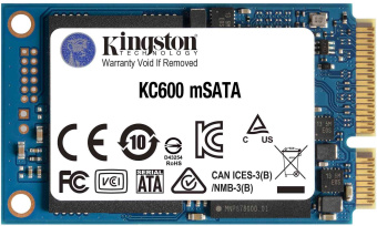 Накопитель SSD Kingston mSATA 512Gb SKC600MS/512G KC600 mSATA - купить недорого с доставкой в интернет-магазине