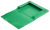 Папка-короб на резинке Бюрократ -BA25/05GRN пластик 0.5мм корешок 25мм A4 зеленый - купить недорого с доставкой в интернет-магазине