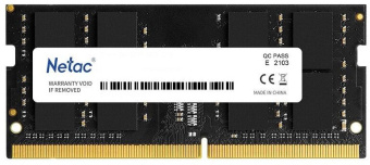 Память DDR4 4Gb 2666MHz Netac NTBSD4N26SP-04 Basic OEM PC4-21300 CL19 SO-DIMM 260-pin 1.2В single rank - купить недорого с доставкой в интернет-магазине