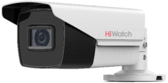 Камера видеонаблюдения аналоговая HiWatch DS-T506(D) (2.7-13.5 mm) 2.7-13.5мм HD-CVI HD-TVI цв. корп.:белый - купить недорого с доставкой в интернет-магазине