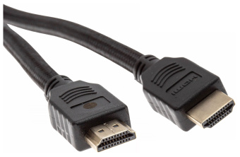 Кабель аудио-видео Cactus CS-HDMI.2-1.8 HDMI (m)/HDMI (m) 1.8м. Позолоченные контакты черный - купить недорого с доставкой в интернет-магазине