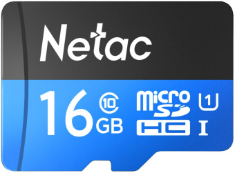 Флеш карта microSDHC 16Gb Class10 Netac NT02P500STN-016G-S P500 - купить недорого с доставкой в интернет-магазине