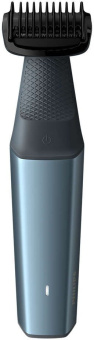 Триммер Philips BG3015/15 синий/черный (насадок в компл:3шт) - купить недорого с доставкой в интернет-магазине