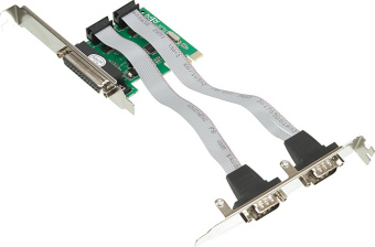 Контроллер PCI-E WCH382 1xLPT 2xCOM Ret - купить недорого с доставкой в интернет-магазине