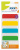 Закладки самокл. разделители пластиковые Stick`n 21608 38x51мм 4цв.в упак. 6лист с цветным краем европодвес - купить недорого с доставкой в интернет-магазине