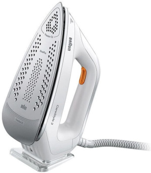 Парогенератор Braun IS3132WH 2400Вт белый/оранжевый - купить недорого с доставкой в интернет-магазине