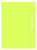 Папка-скоросшиватель Бюрократ Double Neon -PSLDNE/YEL A4 прозрач.верх.лист пластик желтый 0.14/0.18 - купить недорого с доставкой в интернет-магазине