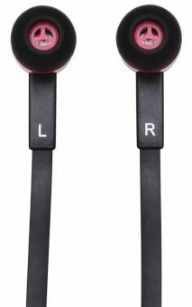 Наушники вкладыши Оклик HP-S-220 1.1м черный/красный проводные в ушной раковине (D2-1B/R) - купить недорого с доставкой в интернет-магазине