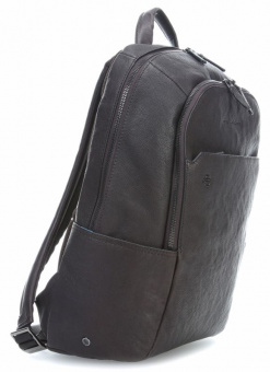Рюкзак унисекс Piquadro Black Square CA3214B3/TM темно-коричневый кожа - купить недорого с доставкой в интернет-магазине