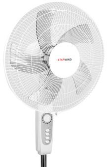 Вентилятор напольный Starwind SAF1251 50Вт скоростей:3 белый - купить недорого с доставкой в интернет-магазине