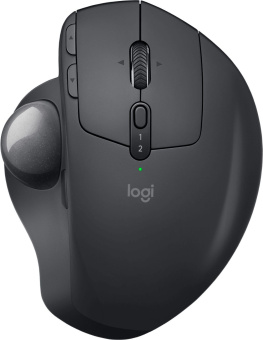 Трекбол Logitech Trackball MX Ergo графитовый оптическая (2048dpi) беспроводная BT/Radio USB (6but) - купить недорого с доставкой в интернет-магазине