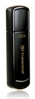 Флеш Диск Transcend 32Gb Jetflash 350 TS32GJF350 USB2.0 черный - купить недорого с доставкой в интернет-магазине