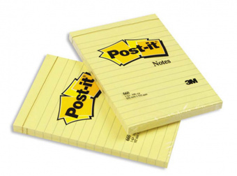 Блок самоклеящийся бумажный 3M Post-it 660 7100172753 102x152мм 100лист. желтый - купить недорого с доставкой в интернет-магазине