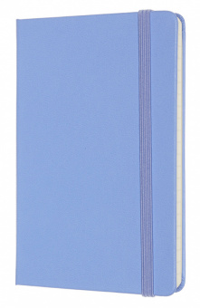 Блокнот Moleskine CLASSIC MM710B42 Pocket 90x140мм 192стр. линейка твердая обложка голубая гортензия - купить недорого с доставкой в интернет-магазине