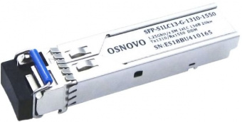 Модуль Osnovo SFP-S1LC13-G-1310-1550 - купить недорого с доставкой в интернет-магазине