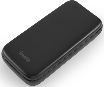 Мобильный аккумулятор Buro BP20A 20000mAh 10W 2A USB-A черный (BP20A10PBK) - купить недорого с доставкой в интернет-магазине