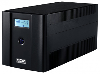 Источник бесперебойного питания Powercom Raptor RPT-1500AP LCD 900Вт 1500ВА черный - купить недорого с доставкой в интернет-магазине
