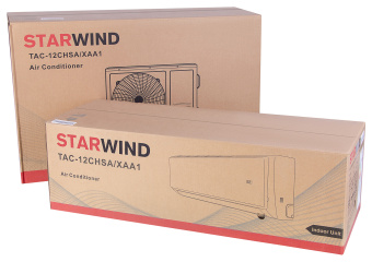 Сплит-система Starwind TAC-12CHSA/XAA1 белый - купить недорого с доставкой в интернет-магазине
