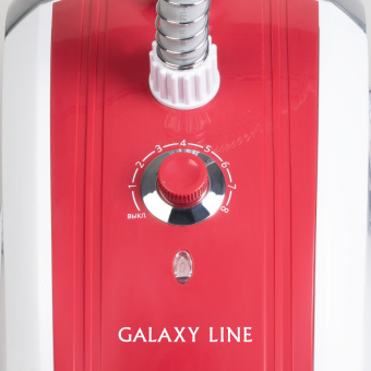 Отпариватель напольный Galaxy Line GL 6206 1800Вт белый/красный - купить недорого с доставкой в интернет-магазине