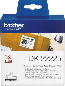 Картридж ленточный Brother DK22225 для Brother QL-570 - купить недорого с доставкой в интернет-магазине