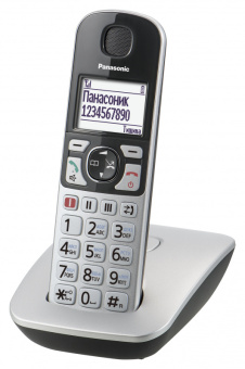 Р/Телефон Dect Panasonic KX-TGE510RUS серебристый АОН - купить недорого с доставкой в интернет-магазине