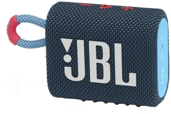 Колонка порт. JBL GO 3 синий/розовый 4.2W 1.0 BT 10м (JBLGO3BLUP) - купить недорого с доставкой в интернет-магазине