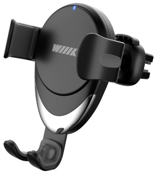 Держатель Wiiix CW-46V беспров.з/у. черный для смартфонов - купить недорого с доставкой в интернет-магазине