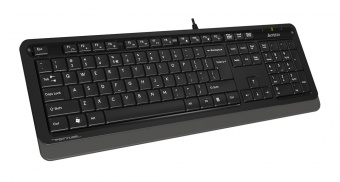 Клавиатура A4Tech Fstyler FK10 черный/серый USB - купить недорого с доставкой в интернет-магазине
