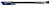 Ручка гелев. Silwerhof Solo d=0.5мм син. черн. кор.карт. сменный стержень игловидный пиш. наконечник линия 0.3мм
