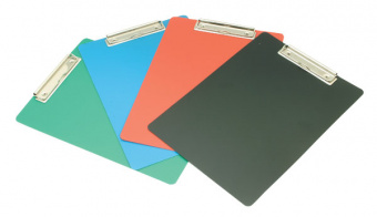 Папка-планшет Бюрократ -PD6002 A4 пластик 1мм ассорти - купить недорого с доставкой в интернет-магазине