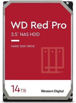 Жесткий диск WD SATA-III 14TB WD142KFGX NAS Red Pro (7200rpm) 512Mb 3.5" - купить недорого с доставкой в интернет-магазине