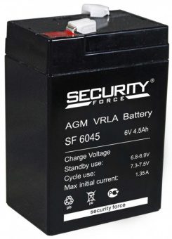 Аккумулятор Security Force SF 6045 - купить недорого с доставкой в интернет-магазине