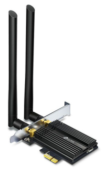 Сетевой адаптер WiFi + Bluetooth TP-Link Archer TX50E AX3000 PCI Express (ант.внеш.несъем.) 2ант. - купить недорого с доставкой в интернет-магазине