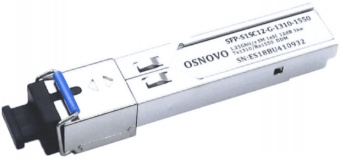 Модуль Osnovo SFP-S1SC12-G-1310-1550 - купить недорого с доставкой в интернет-магазине