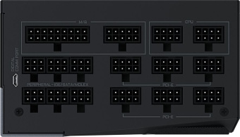 Блок питания Gigabyte ATX 1200W GP-AP1200PM 80+ platinum 24+2x(4+4) pin APFC 140mm fan 16xSATA Cab Manag RTL - купить недорого с доставкой в интернет-магазине