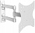 Кронштейн для телевизора Ultramounts UM867W белый 23"-42" макс.20кг настенный поворот и наклон