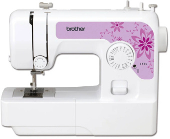 Швейная машина Brother J17S белый/розовый - купить недорого с доставкой в интернет-магазине