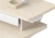 Стол для компьютера Cactus CS-EDL-DWT столешница ДСП светлый дуб каркас белый 120x71x60см - купить недорого с доставкой в интернет-магазине