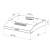 Вытяжка козырьковая Lex S 500 WH белый управление: кнопочное (1 мотор) - купить недорого с доставкой в интернет-магазине