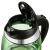 Чайник электрический Starwind SKG2213 1.8л. 2200Вт зеленый/черный (корпус: стекло) - купить недорого с доставкой в интернет-магазине