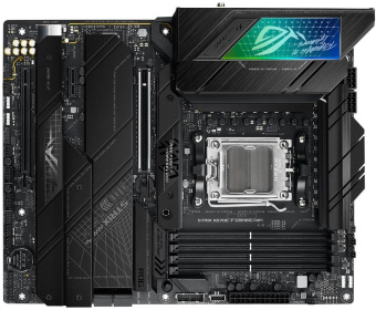 Материнская плата Asus ROG STRIX X670E-F GAMING WIFI SocketAM5 AMD X670 4xDDR5 ATX AC`97 8ch(7.1) 2.5Gg RAID+HDMI+DP - купить недорого с доставкой в интернет-магазине