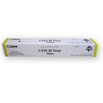 Тонер Canon C-EXV49Y 8527B002 желтый туба для копира iR-ADV C33xx - купить недорого с доставкой в интернет-магазине