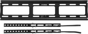 Кронштейн для телевизора Hyundai GL-T3 черный 32"-85" макс.50кг настенный наклон - купить недорого с доставкой в интернет-магазине