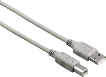 Кабель Hama H-200900 00200900 USB A(m) USB B(m) 1.5м - купить недорого с доставкой в интернет-магазине