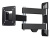 Кронштейн для телевизора Hama H-118112 черный 10"-26" макс.20кг настенный поворот и наклон - купить недорого с доставкой в интернет-магазине