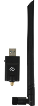 Сетевой адаптер WiFi + Bluetooth Digma DWA-BT5-AC1300E AC1300 USB 3.0 (ант.внеш.съем) 1ант. (упак.:1шт) - купить недорого с доставкой в интернет-магазине
