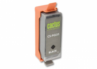Картридж струйный Cactus CS-PGI35 черный (9мл) для Canon Pixma IP100 - купить недорого с доставкой в интернет-магазине