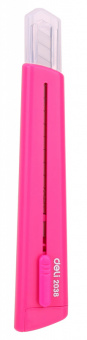 Нож канцелярский Deli E2038PINK 80мм шир.лез.9мм розовый блистер - купить недорого с доставкой в интернет-магазине