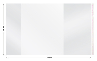 Обложка Silwerhof 382173 Монстрики для учебника с липк.сл. (набор 10шт) для старших классов ПП 70мкм гладкая прозр. 230х380мм - купить недорого с доставкой в интернет-магазине