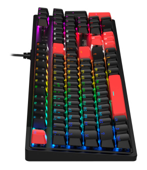 Клавиатура A4Tech Bloody S510N механическая черный USB for gamer LED (S510N (FIRE BLACK)) - купить недорого с доставкой в интернет-магазине